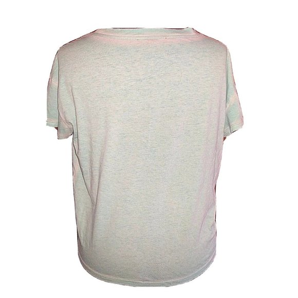 FOREVER 21 Womens Top Green Size Medium Cotton Blend Front Tie Short Sle… - Picture 2 of 4